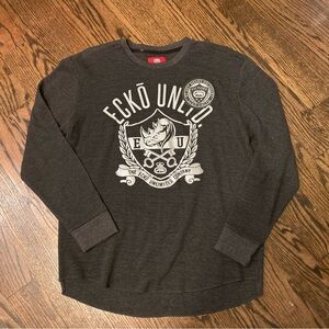 Ecko Unlimited Dark Gray Graphic Tee